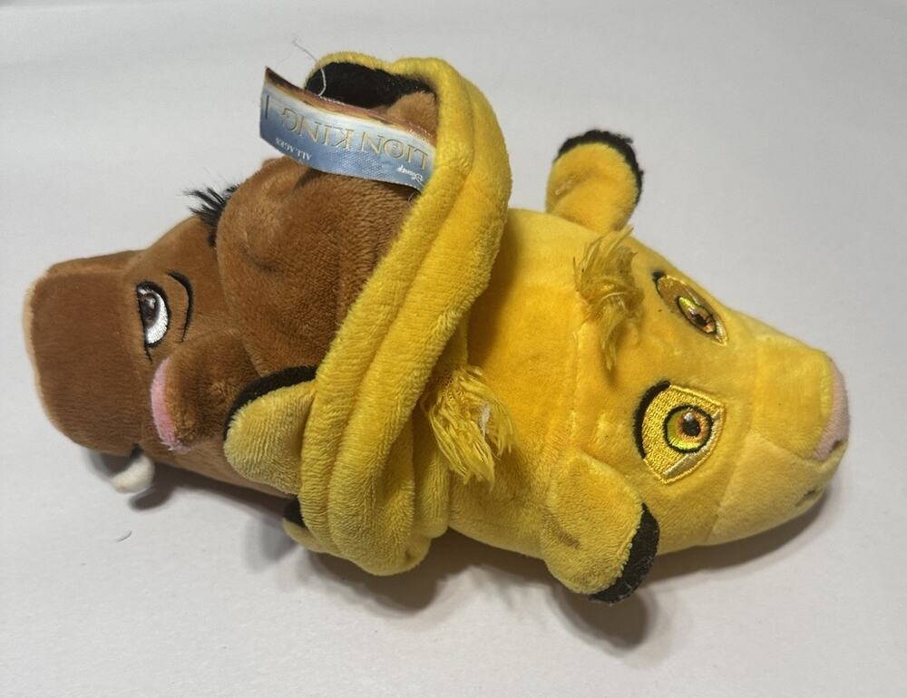 FlipaZoo Disney Lion King Pumba to Simba 2 in 1 Plush Stuffed Animal Toy 9”